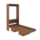 Ver imagem 2 de Cama Retrátil 193x97x198cm Solteiro Nichos Amêndoa Cm8015 Tecnomobili
