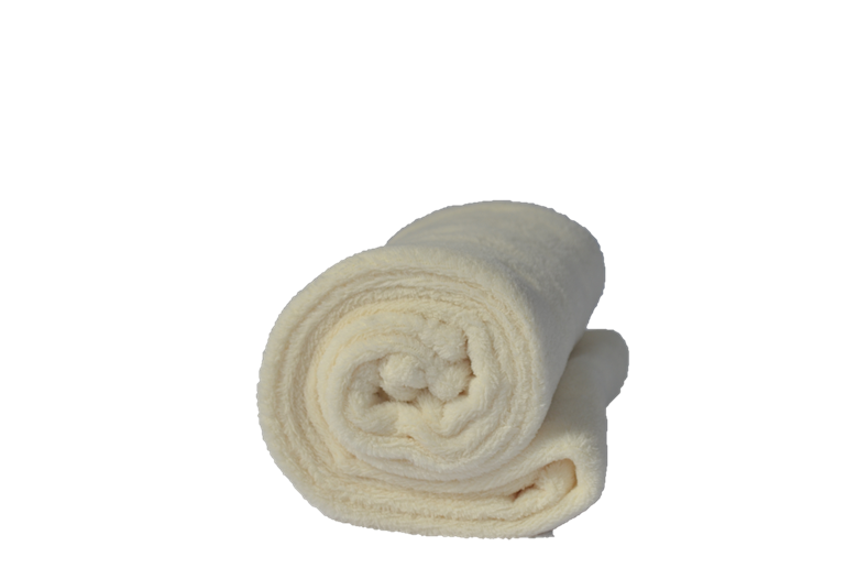 Cobertor Microfibra Bebê Liso Off White - Marfim - Bebê - 1