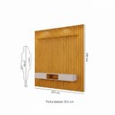Ver imagem 6 de Painel Ripado para TV até 60 Polegadas com LED MDF 223cmx240cm Led Trento