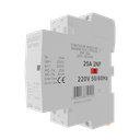 Ver imagem 2 de Chave Contator Modular Bipolar 25a 2nf 2 Polos Inverso 50/60HZ 220V Exatron