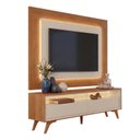 Ver imagem 3 de Rack com Painel para TV até 58 Polegadas com LED 100% MDF Pés em Madeira Maciça Austria