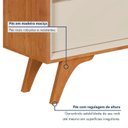 Ver imagem 7 de Rack com Painel para TV até 58 Polegadas com LED 100% MDF Pés em Madeira Maciça Austria