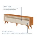 Ver imagem 6 de Rack com Painel para TV até 58 Polegadas com LED 100% MDF Pés em Madeira Maciça Austria