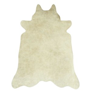 Tapete Couro de Boi - Baby Cow Bege - 241111162546