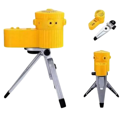 Nível Laser 2 Linhas Cruzada e Ponto 10 Metros + Tripe