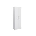 Ver imagem 1 de Armário Multiuso Lavanderia 424 c/ 2 Portas Branco - Carraro