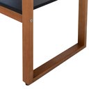 Ver imagem 6 de Sapateira/estante Baixa de Madeira Nina Cor Natural com Prateleira Preta