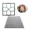 Forma Molde Piso Concreto Jardim Calçada Caminho B 40x40x4cm - 1