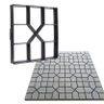 Forma Molde Piso Concreto Jardim Calçada Caminho B 40x40x4cm - 9