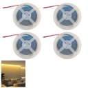 Ver imagem 1 de Fita Led 3000k 5 Metros 240 Leds 16w Kit 4 Unidades Casa Apartamento Sala Quarto Sanca Teto Rebaixad