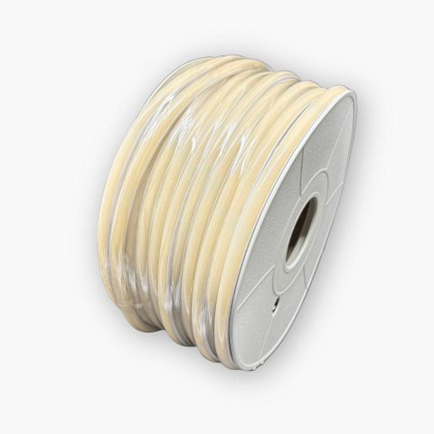 Fita LED Mangueira Capa Leitosa 10W 6500k Branco Frio Foxlux 110V 50m