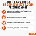 Ver imagem 3 de Fita LED Mangueira Capa Leitosa 10W 6500k Branco Frio Foxlux 110V 50m