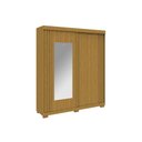 Ver imagem 7 de Guarda Roupa Casal 2 Portas (1 C/ Espelho) e 3 Gavetas Athena Branco - Acp