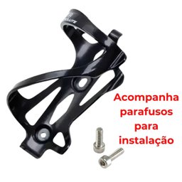 Suporte Squeeze Caramanhola Lateral Nylon Preto com Parafuso - 4