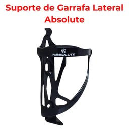 Suporte Squeeze Caramanhola Lateral Nylon Preto com Parafuso - 7