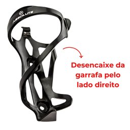 Suporte Squeeze Caramanhola Lateral Nylon Preto com Parafuso - 5