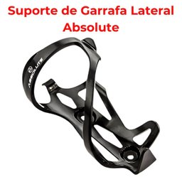 Suporte Squeeze Caramanhola Lateral Nylon Preto com Parafuso - 6