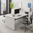 Ver imagem 1 de Plataforma de Trabalho Pé Painel Cinza 135cm X 120cm F5