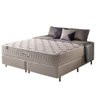 Cama Box King + Colchão Molas Ensacadas Magnético Massageador e Bio Quântico Phoenix 193cm - 1