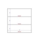 Ver imagem 3 de Armário Aéreo Milla 2 Portas de Nog/cinza 80 Cm Carraro