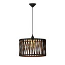 Ver imagem 2 de Luminaria Pendente Cupula Moderna Corda Nautica 110v:preto