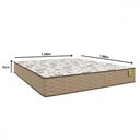 Ver imagem 2 de Colchão Queen 158x198x24 Start Sleep Superlastic Palha Marrom Apolospuma