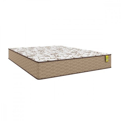 Colchão Queen 158x198x24 Start Sleep Superlastic Palha Marrom Apolospuma