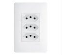 Ver imagem 1 de 3 TOMADAS 2P+T 20A 250V HABITAT FAME