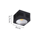 Ver imagem 5 de Spot de Sobrepor Nordecor Viena Led 10w Bivolt Preto 3000k Luz Amarela