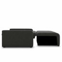 Ver imagem 5 de Sofá Cama Compacto 2 Lugares 1,38 Larg Amora New Matrix Cor:Suede Cinza