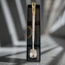 Ver imagem 3 de Bomba para Chimarrão em Inox Premium com Bocal Banhado a Ouro 24k