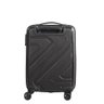 Mala de Bordo Pequena Viagem Polipropileno American Tourister Camboriu Cadeado Tsa Rodas 360 Preto P - 3