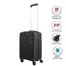 Mala de Bordo Pequena Viagem Polipropileno American Tourister Camboriu Cadeado Tsa Rodas 360 Preto P - 6