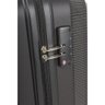 Mala de Bordo Pequena Viagem Polipropileno American Tourister Camboriu Cadeado Tsa Rodas 360 Preto P - 5