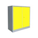 Ver imagem 1 de Armário De Aço Baixo 2 Portas Multi Uso Pequeno Amarelo