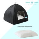 Ver imagem 7 de Cama Casa Toca Iglu Tenda Caminha Cabana para Cachorros e Gatos Pets 47cmx45cm - Duke & Dixie