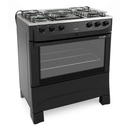 Fogão 5 Bocas Fratello Acendimento Automático Mueller Bivolt Preto - 2