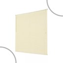 Ver imagem 1 de Persiana Horizontal de Pvc- 1,60x1,60m Cortina Off Blackout Bege