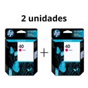 Ver imagem 2 de Cartucho Hp 40 - 51640m Magenta Kit 2pçs