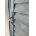 Ver imagem 4 de Porta de Aluminio Palheta Branca Linha 25 - 210x80 Esquerda
