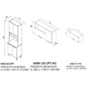 Ver imagem 3 de Cozinha Compacta 7 Portas Paneleiro Forno e Armário Aéreo com Nicho Acácia Itatiaia