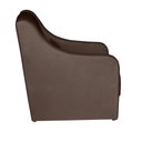 Ver imagem 3 de Poltrona para Amamentação Glamour com Puff e Almofada Marrom
