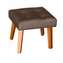 Ver imagem 6 de Poltrona para Amamentação Glamour com Puff e Almofada Marrom