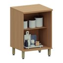 Ver imagem 2 de Balcão de Cozinha 100 Mdf 2 Portas com Tampo 60cm Duna Luciane Móveis