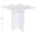 Ver imagem 3 de Conjunto Mesa e 4 Bancos Estofados Verona