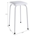 Ver imagem 4 de Conjunto Mesa e 4 Bancos Estofados Verona