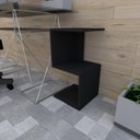 Ver imagem 1 de Mesa Lateral Preto Aparador de Sofa Escritorio Mesa Lateral Cama Mesa de Canto
