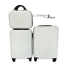 Kit De 3 Malas De Viagem Branca - 2