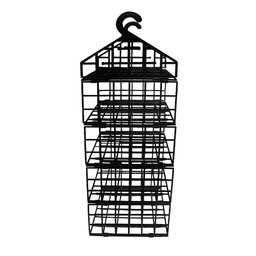 Organizador Suspenso Dobrável de 5 Níveis - Preto - 7