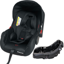 Ver imagem 1 de Cadeirinha para Carro com Base Passear Baby Aconchego Preto